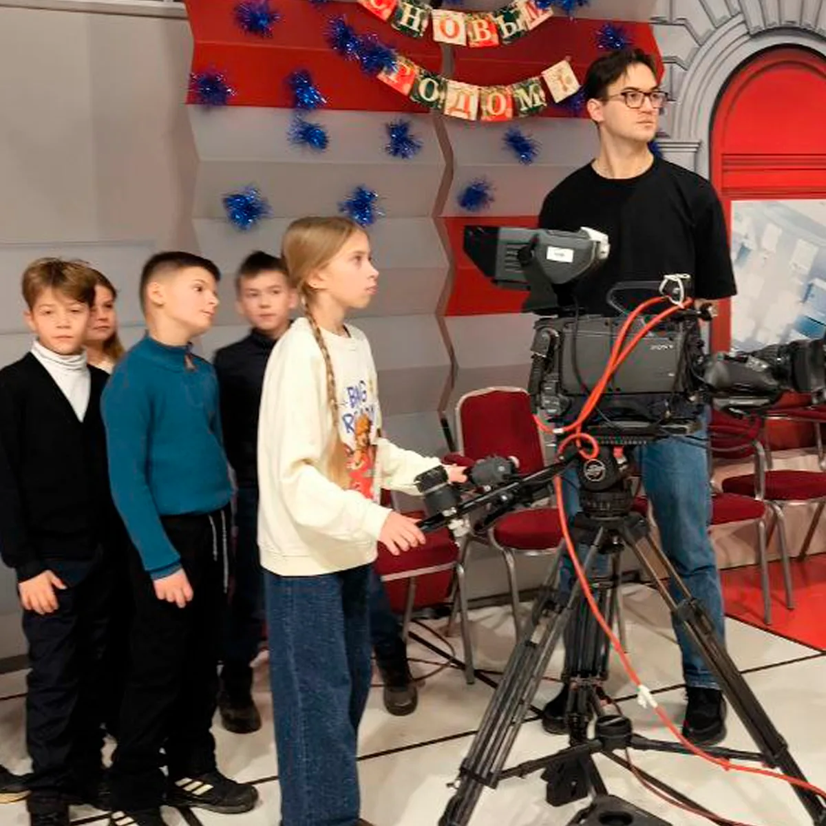 ​Экскурсия на российский федеральный телеканал "5 канал"