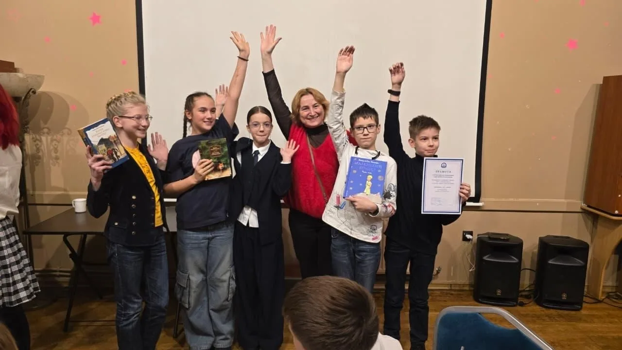 1 место в литературной командной игре!